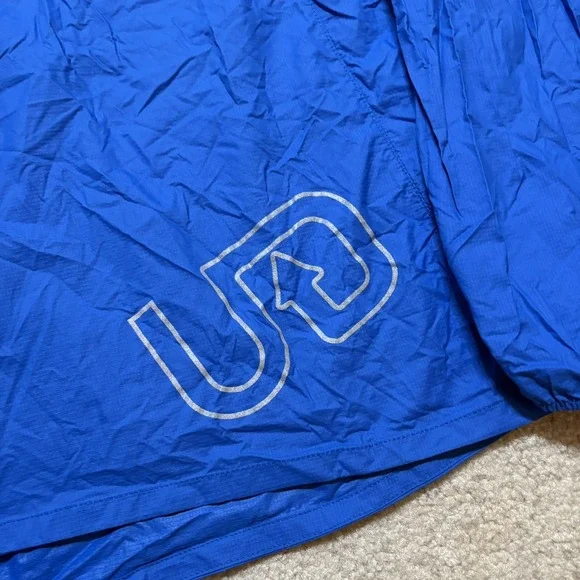 Ultimate Direction Jacket Mens XL Blue Running Softshell Lightweight Nylon Gorp